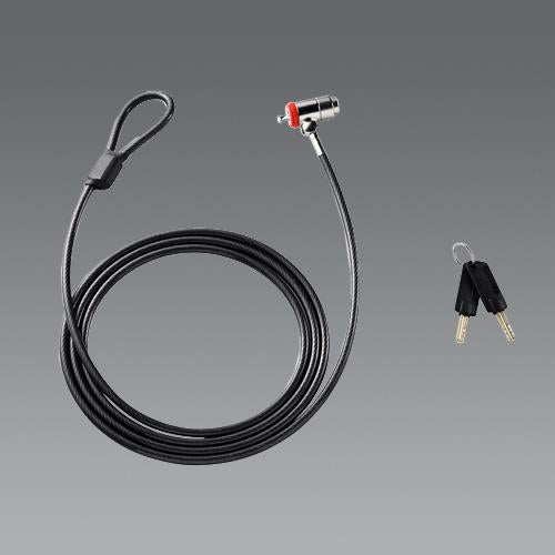 サンワサプライ φ5.2mmx2.0m パソコンセキリュティーワイヤー SL-63