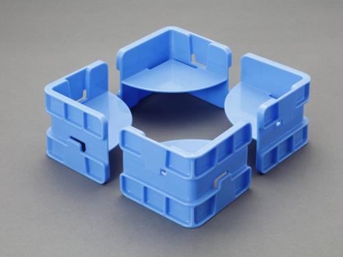 ESCO(エスコ) 100x100x90mm 荷崩れ防止用コーナー(4個) EA985PL-1