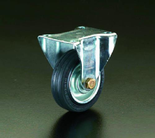 ESCO(エスコ) 160mm キャスター(固定金具) EA986GA-160