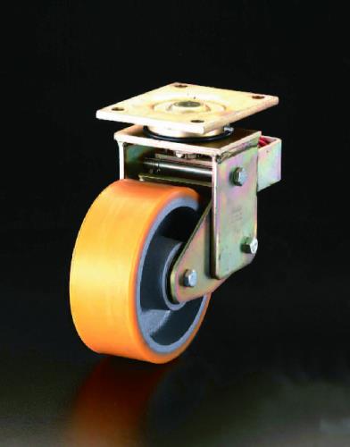 ESCO(エスコ) 160mm キャスター(自在金具・スプリング付) EA986KM-160