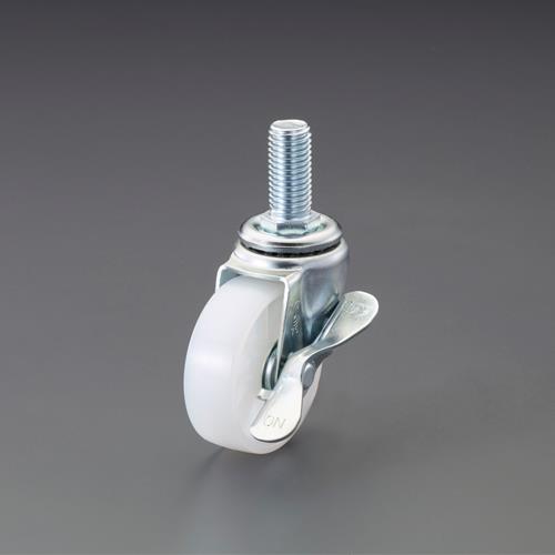 東製作所 φ 75mm 自在キャスター(ナイロン車/ブレーキ付) EA986P-11