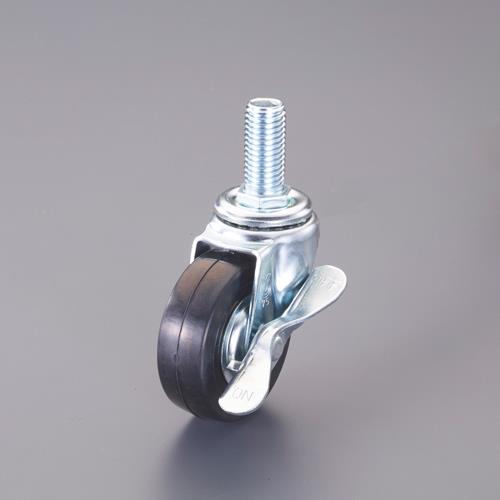 東製作所 φ 75mm 自在キャスター(ゴム車/ブレーキ付) EA986P-13