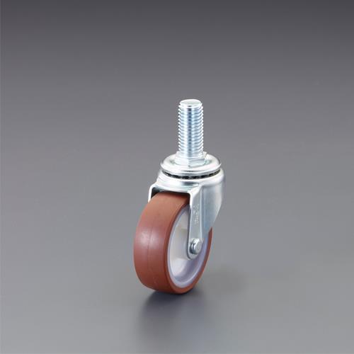 東製作所 φ 75mm 自在キャスター(ウレタン車/ブレーキ無) EA986P-5