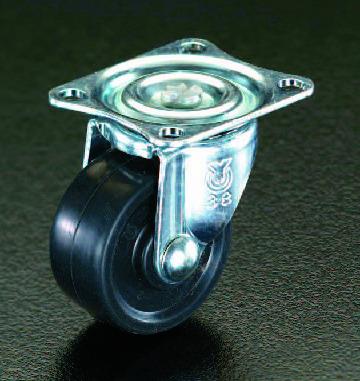 ユーエイキャスター 50mm キャスター(自在金具付) G-50R