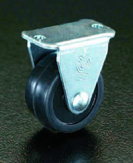 ユーエイキャスター 32mm キャスター(固定金具付) GR-32R