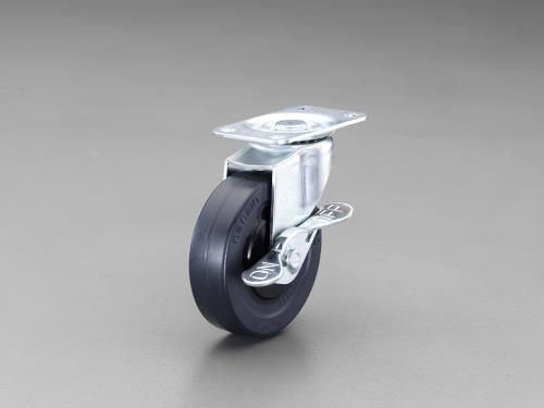 ナンシン 65mm キャスター(自在金具・ブレーキ付) TEL-65RL S-1