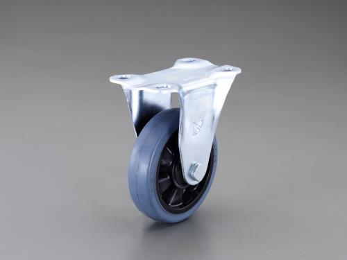 ナンシン 125mm キャスター(固定金具・微音タイプ) SKC-125NRB