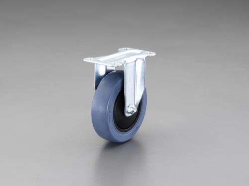 ナンシン 100mm キャスター(固定金具・微音タイプ) KES-100NRC