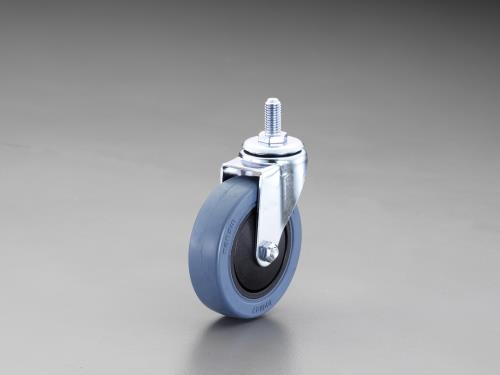 ナンシン 75mm キャスター(自在金具・微音・ねじ付) SES-75NRC