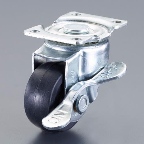 ナンシン 50mm キャスター(自在金具付・ブレーキ付) TE-50RM S-1