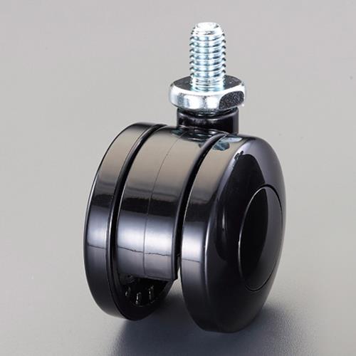 東信製作所(トーシン) 40mm キャスター(ツインホイール・U3/8x16ネジ) T40-B