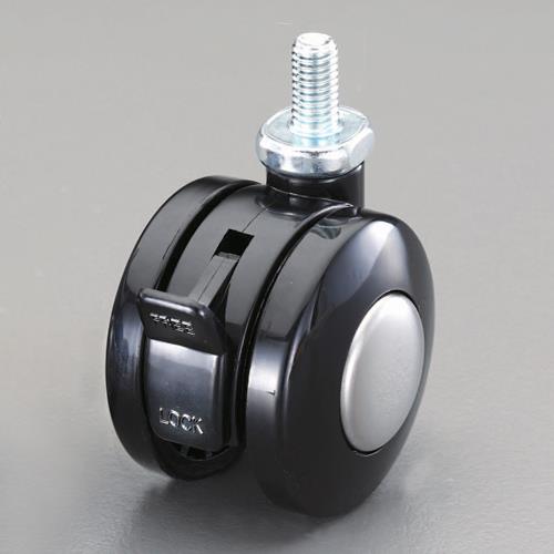 東信製作所(トーシン) 40mm キャスター(ツインホイール・ブレーキ付) TS40-B