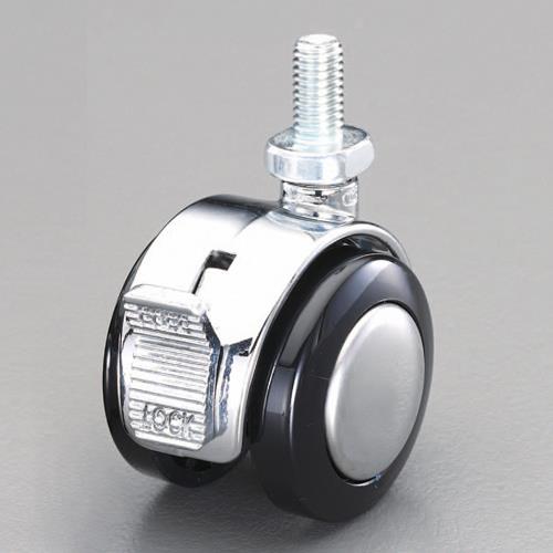 東信製作所(トーシン) 40mm キャスター(ツインホイール・ブレーキ付) US40-B