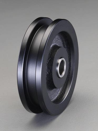 ESCO(エスコ) 50mm 戸車車輪(コ型・重量用) EA986VF-250