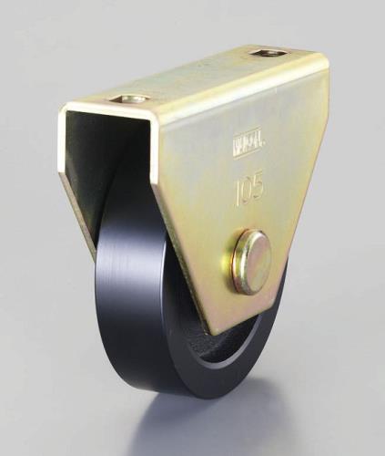 ESCO(エスコ) 50mm/ 200kg 戸車(平型・重量用) EA986VG-50