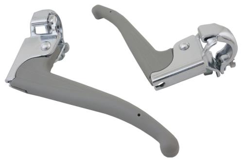 キャプテンスタッグ 自転車用ブレーキレバー(グレー) Y-2352