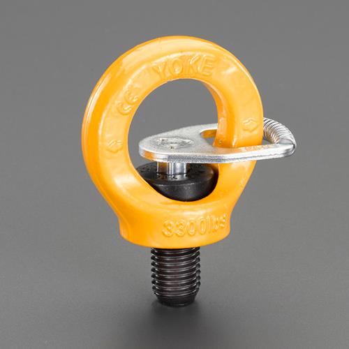 ESCO(エスコ) 0.75ton/M12x18mm 回転アイボルト(キー付) EA987GL-42A