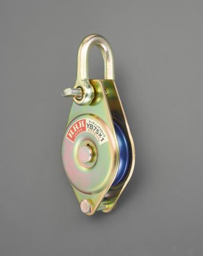 スリーエッチ 75mm 滑車(ベアリング入) YB75×1