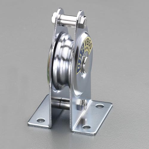 スリーエッチ 75mm/250kg 縦型固定滑車(1車/ベアリング) VB75