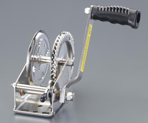 ESCO(エスコ) 545kg ハンドウインチ(ステンレス製) EA989SC-21