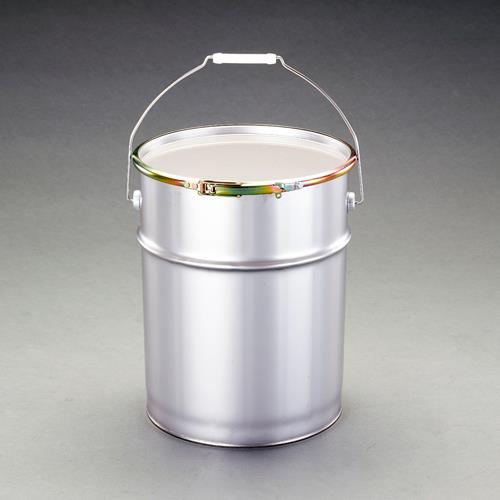 ESCO(エスコ) 20L ペール缶(バンドタイプ/耐食・耐薬品性/SUS) EA991AG-8