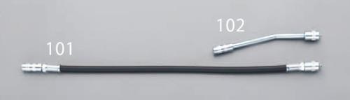 ESCO(エスコ) 210mm アダプター(グリースポンプ用) EA991C-102