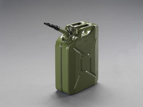 ESCO(エスコ) 20L ガソリン携行缶(縦型・フレキノズル付/OD色) EA991HB-30A