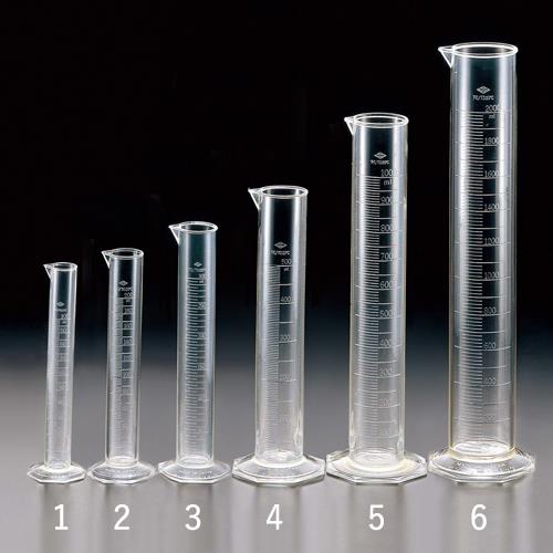 サンプラテック 500ml メスシリンダー(耐熱) 01017