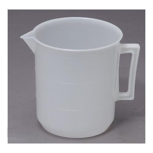 瑞穂化成工業 3000ml 取手付ポリビーカー 0516