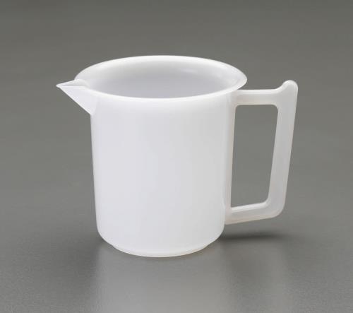 瑞穂化成工業 500ml 取手付ポリビーカー 0513