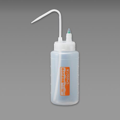 サンプラテック 500ml 洗浄ボトル(液垂防止弁付) 27026