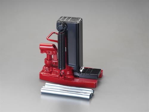 マサダ製作所 1.5ton/22-135mm 爪付ジャッキ(長爪・リターンS付) MHC-1.5SL-2