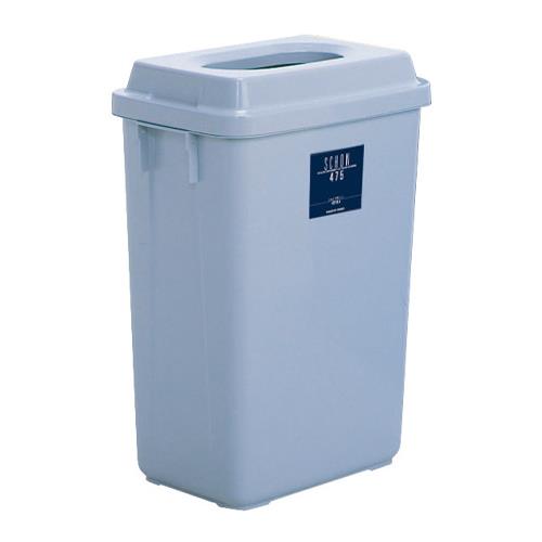 テラモト 47.5L ダストボックス(ライトグレー) DS-218-347-8