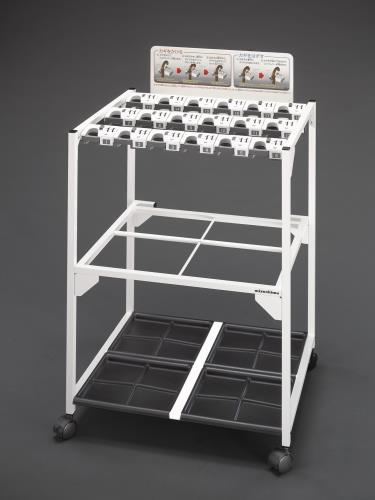 ESCO(エスコ) 675x550x1178mm 傘立て(ダイヤル錠付) EA995AA-149