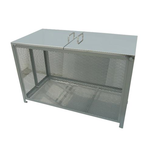 ESCO(エスコ) 1200x610x770mm/ 495L ダストボックス(ステンレス製) EA995AA-532