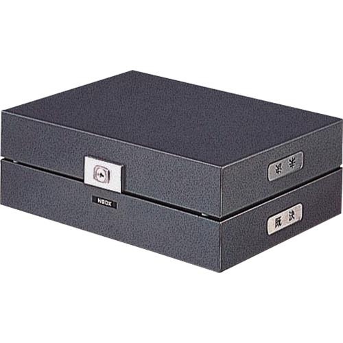 ナカバヤシ 273x364x121mm 決裁箱(鍵付) A4K-1