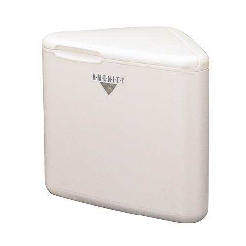 山崎産業(CONDOR) 224x143x195mm コーナーダストボックス(三角型) TE-12Z-PC