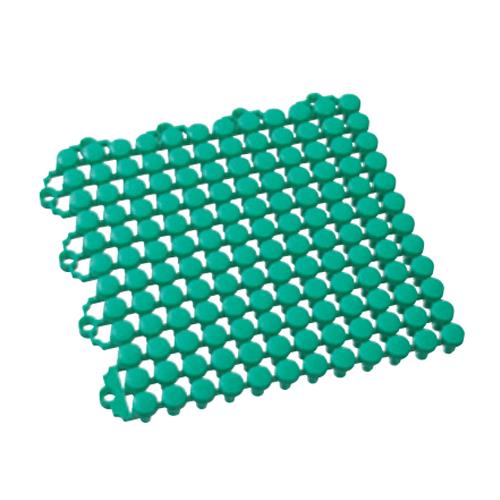 テラモト 150x 150mm すのこ(プラスチック製/グリーン) MR-089-072-1