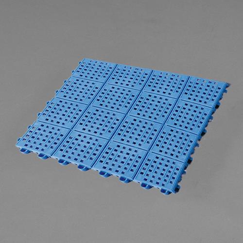 テラモト 300x 300mm 連結マット(青) MR-064-176-3