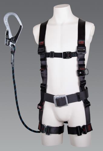 藤井電工 墜落制止用器具(フルハーネス/ロープ式ランヤード付) TH-506-GB99-OT-R26