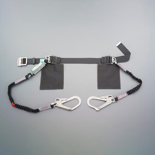 藤井電工 墜落制止用器具(胴ベルト/伸縮自在式2丁掛け) TB-NV-2-593-NV