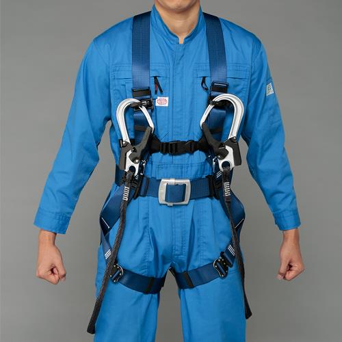 谷沢製作所(タニザワ) 墜落制止用器具(フルハーネス/ツインランヤード付) ST#572A-SK+ST#5701-2SG