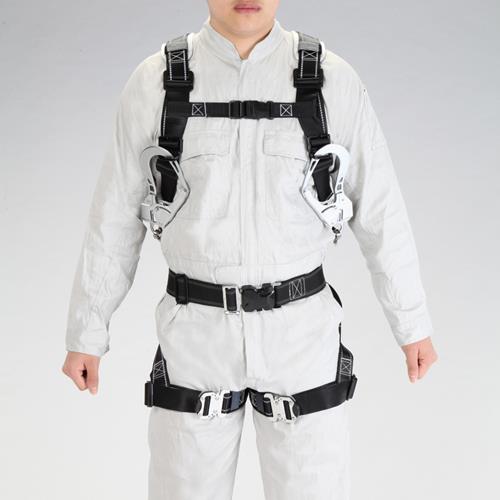 トーヨーセフティー 墜落制止用器具(フルハーネス/巻取式ツインランヤード付) No.FGH-133W