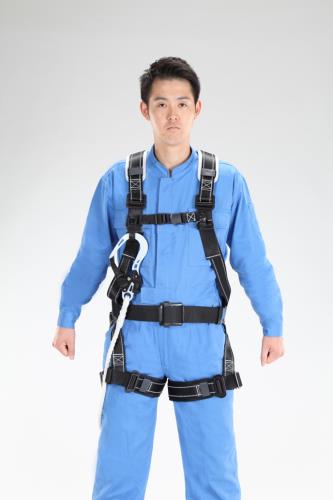 トーヨーセフティー 墜落制止用器具(フルハーネス/ロープ式ランヤード付) No.FGH-55