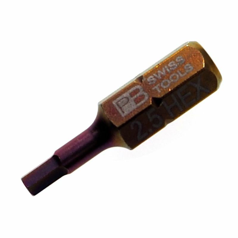 PB SWISS TOOLS（ピービースイスツールズ）1/4” HEX 六角ビット C6.210