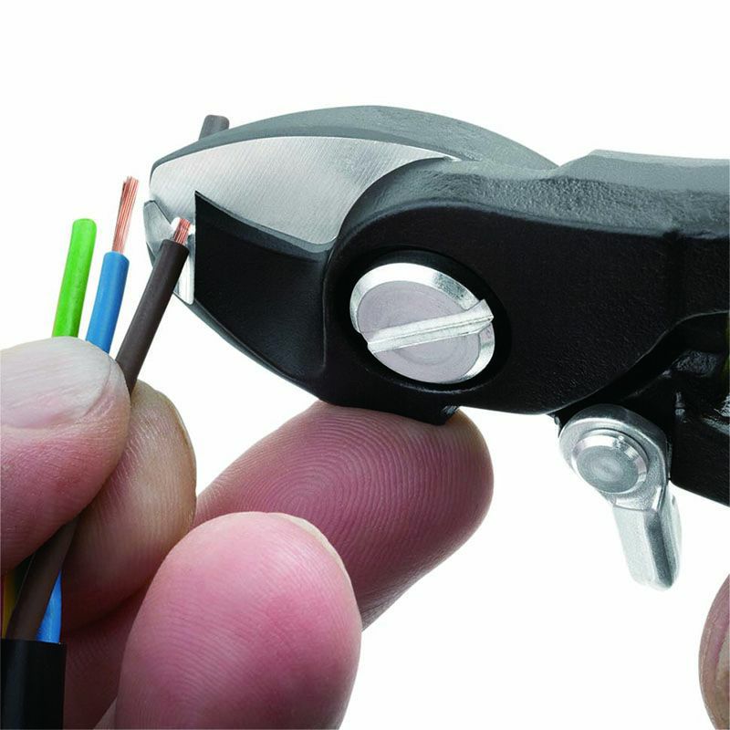 KNIPEX(クニペックス)ケーブルカッター バネ付 ストリップ付 9541-165