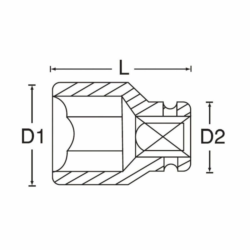 SIGNET 1/2DR インパクト ソケット