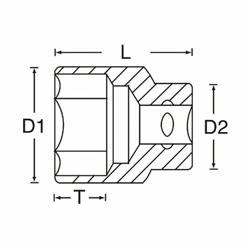 SIGNET 1/2DR ソケット 6角（ミリ）