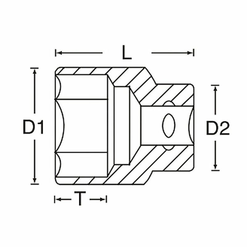 SIGNET 1/2DR ソケット 6角（ミリ）