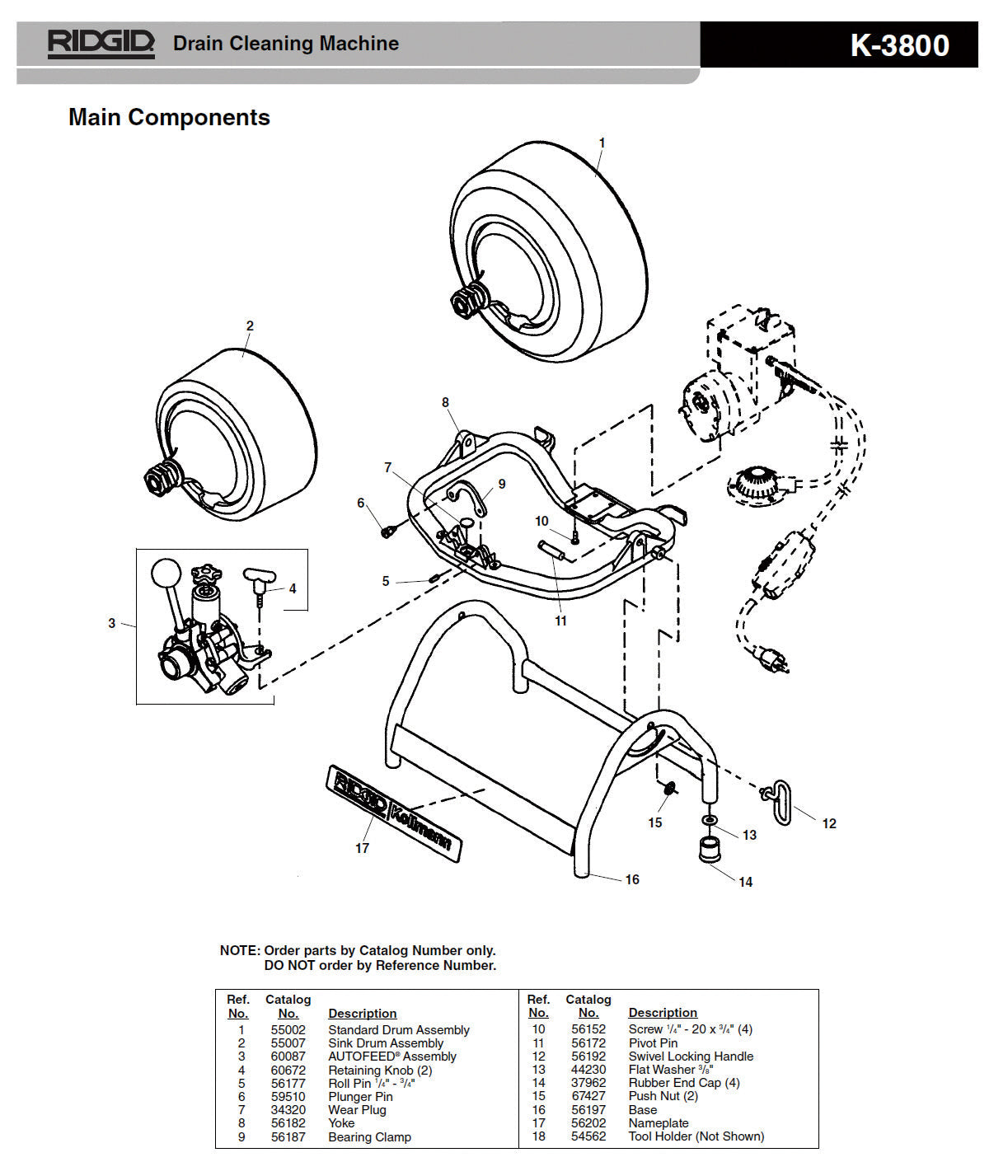RIDGID（リジッド） E-1794 ウェアプラグ F/44-S (5個入) 34320